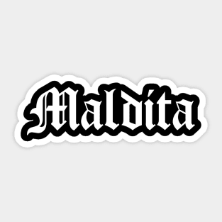 Maldita Filipino Word Sticker